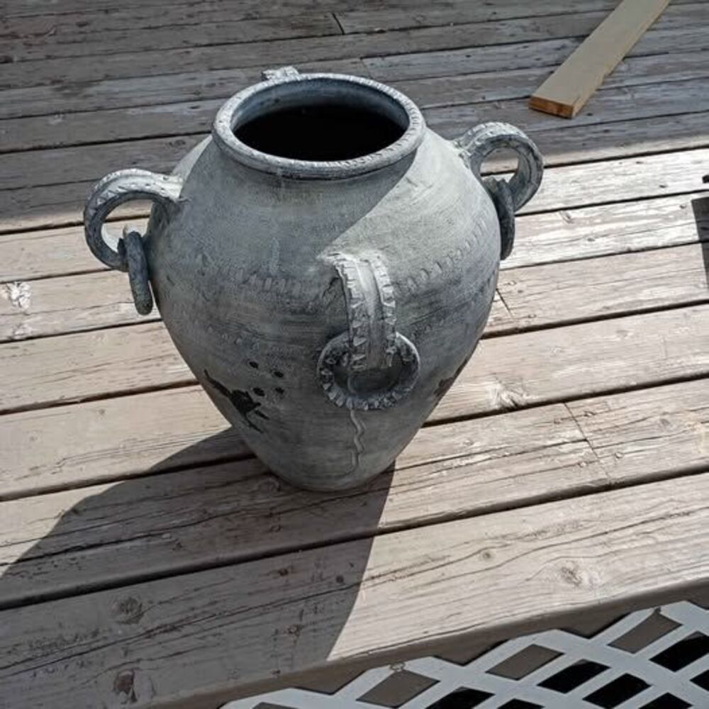 Large Midcentury Vintage Ceramic, 1950s Spanish Vase Partenon, Spain, Jug, Jar